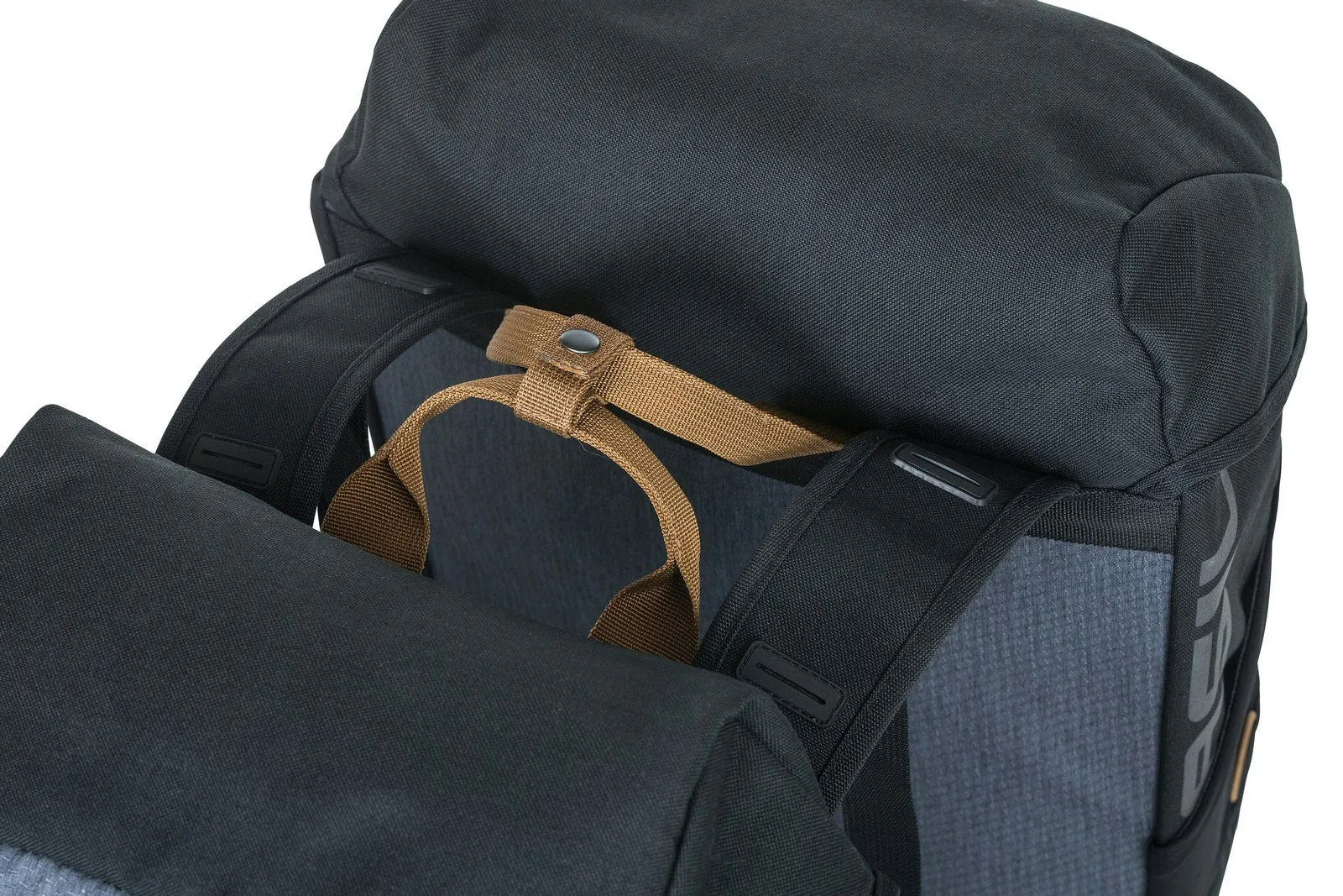 Basil Miles Double Bag 34L Black Slate
