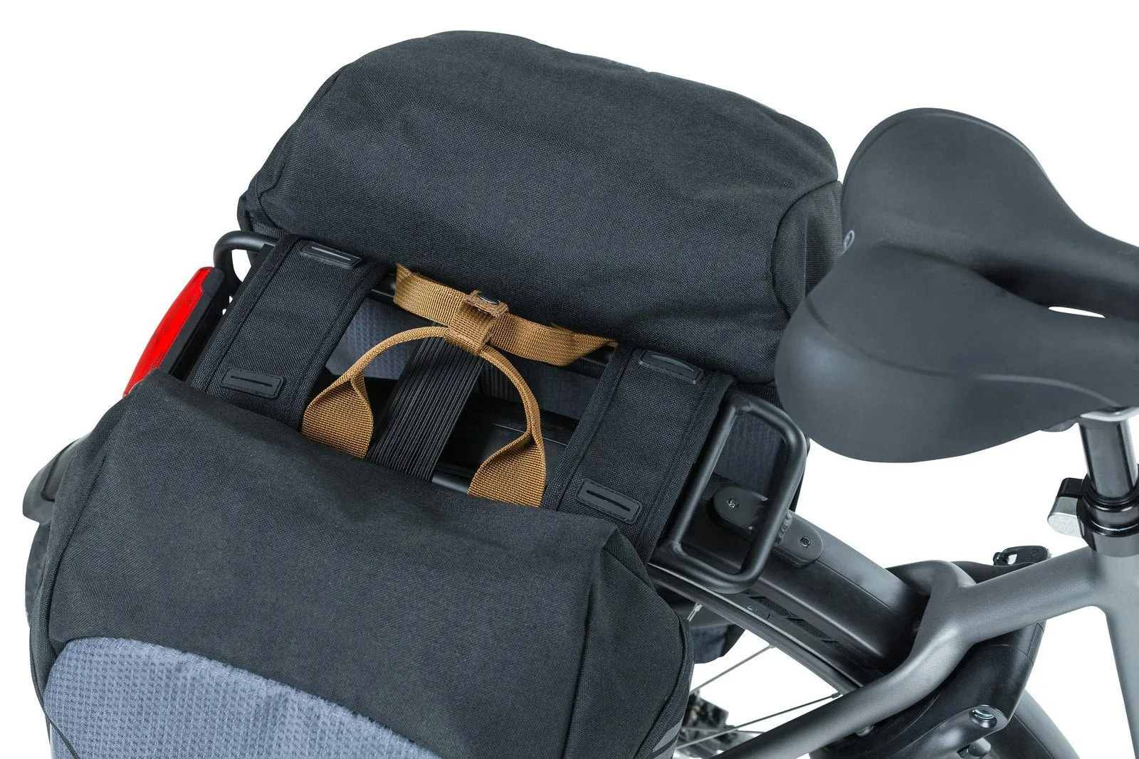 Basil Miles Double Bag 34L Black Slate