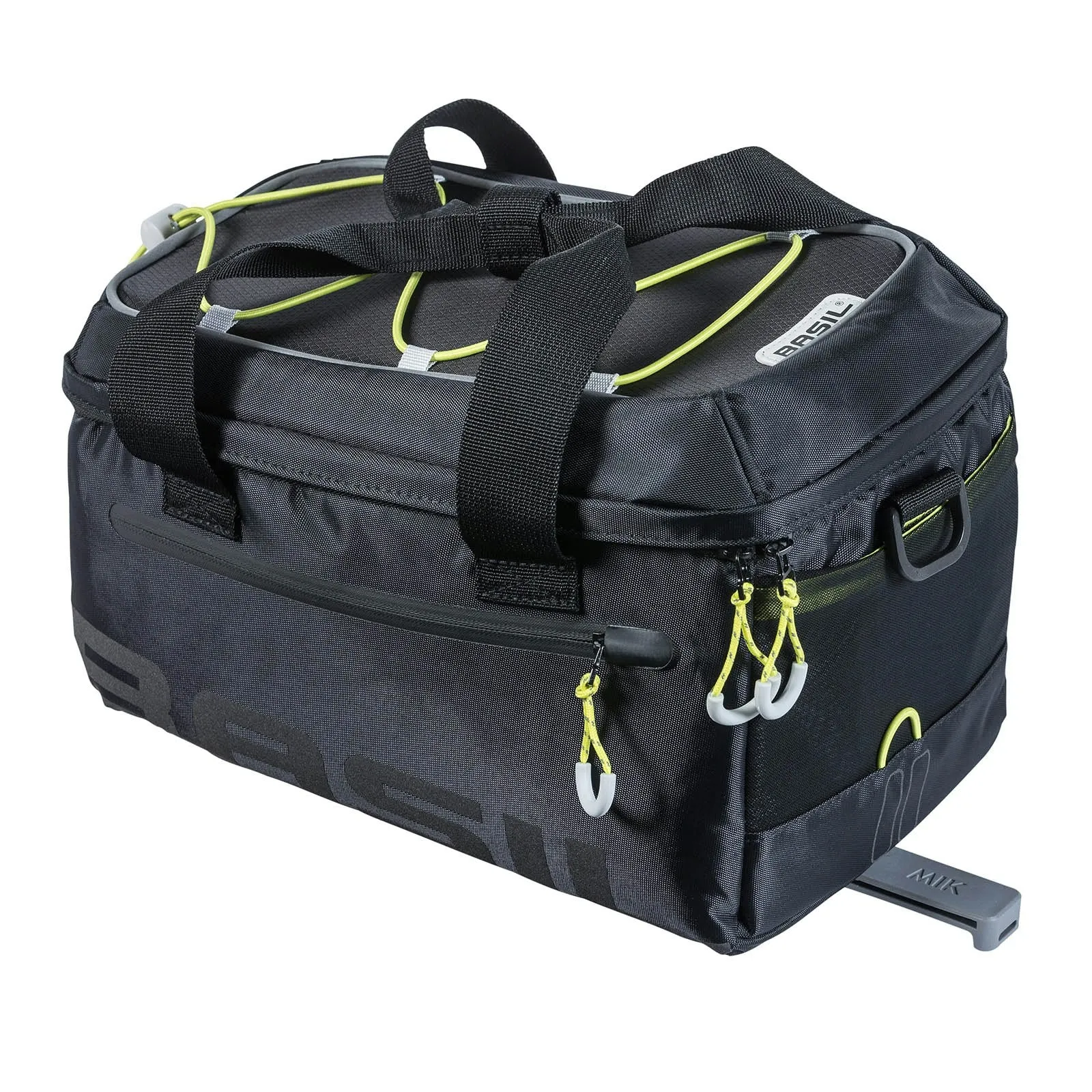 Basil Miles Trunkbag MIK 7L Black Lime