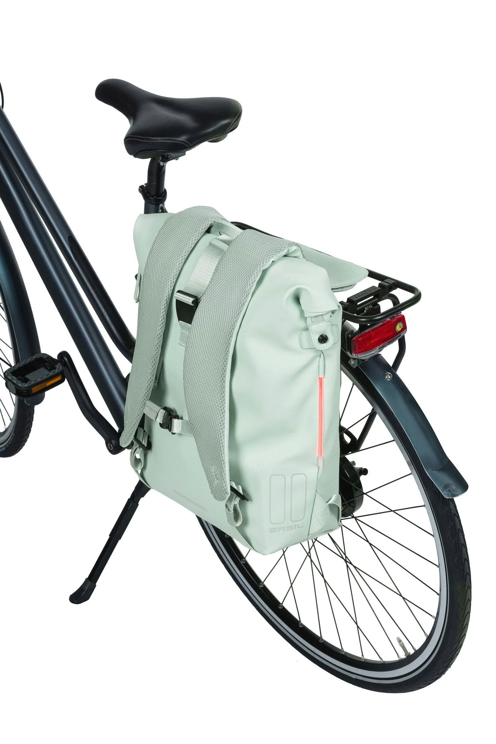 Basil SoHo Backpack Pastel Green 17L