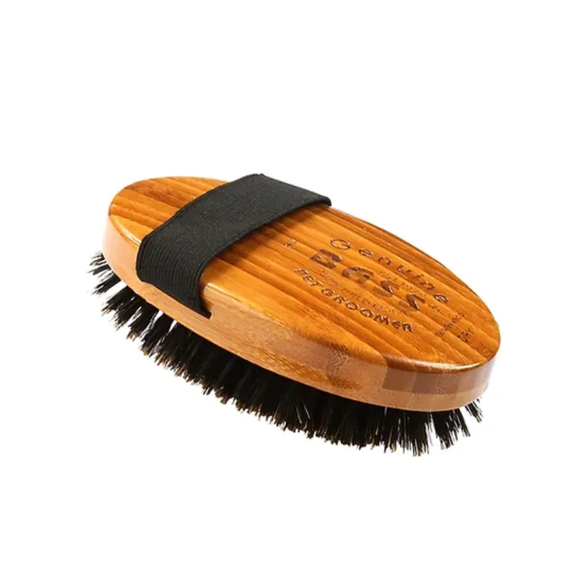 Bass Brushes -  Shine & Condition Pet Brush, Premium Natural Bristle