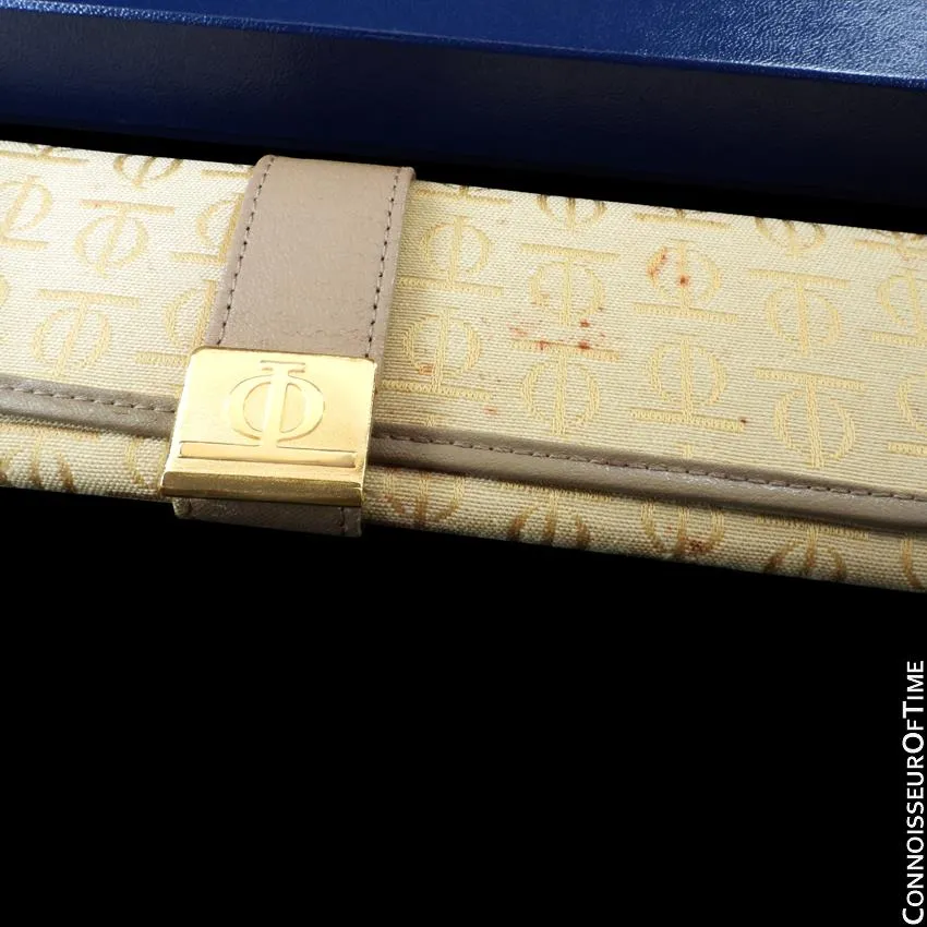 Baume & Mercier Golden Ellipse Mens Ultra Thin Watch - 18K Gold with Boxes & Band