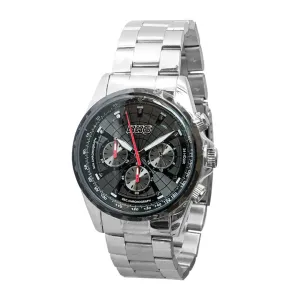 BBS Chronograph Watch with Metal Wrist Band