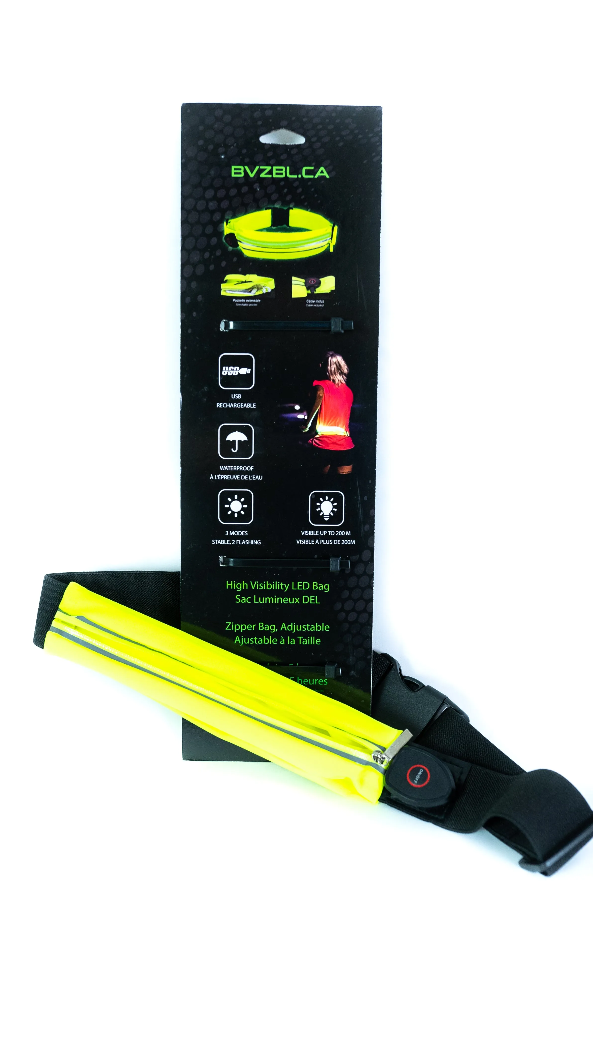 Be Vizible - LED Waist Belt