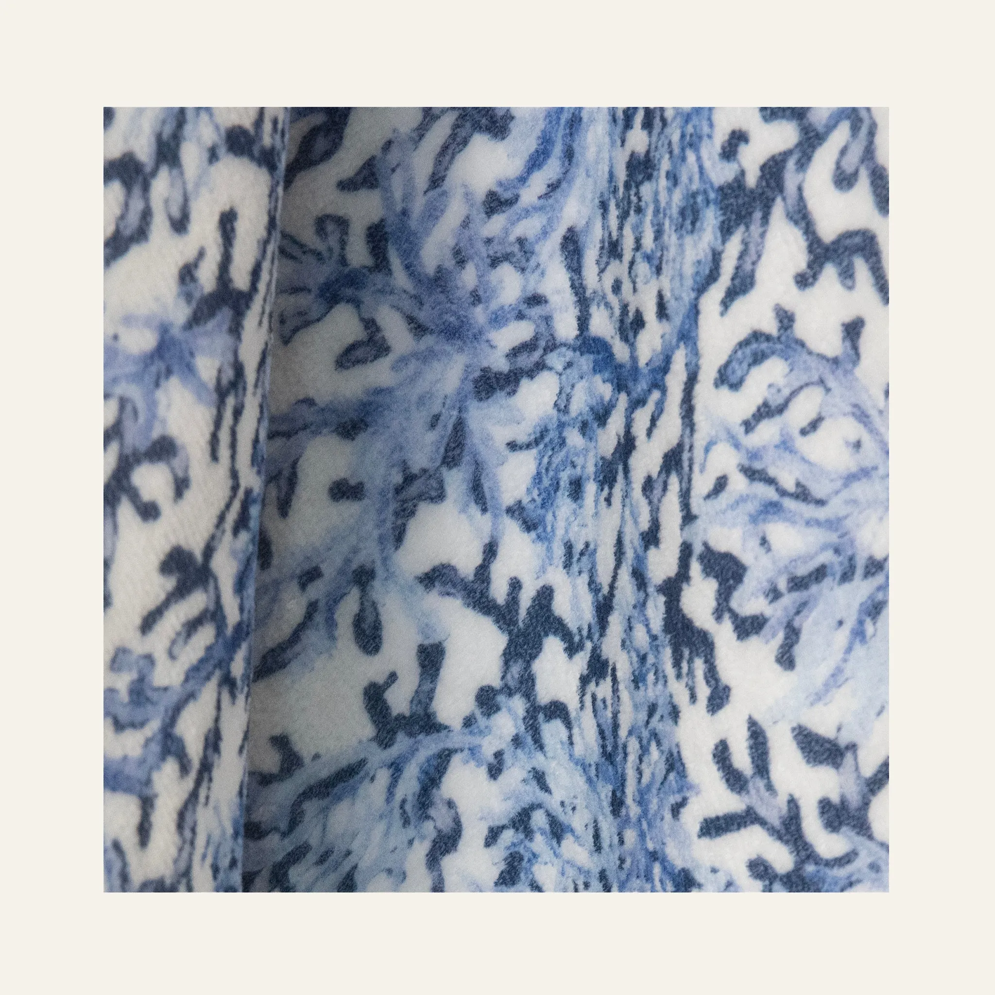 Beach Towel Coral Blue