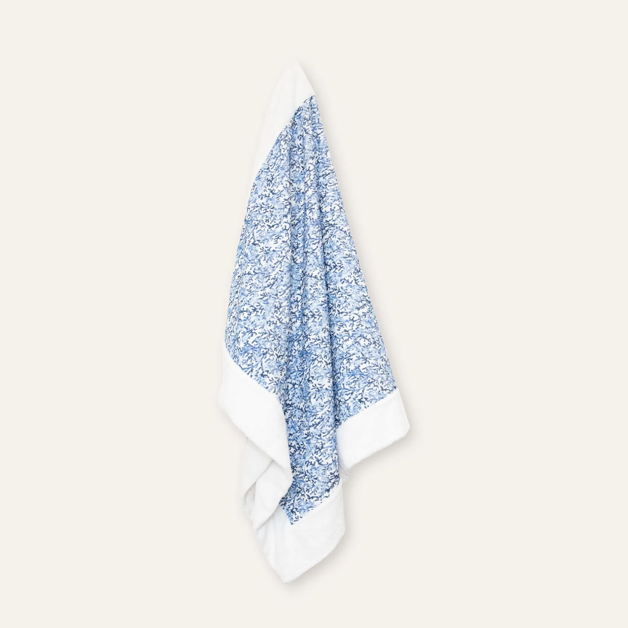 Beach Towel Coral Blue