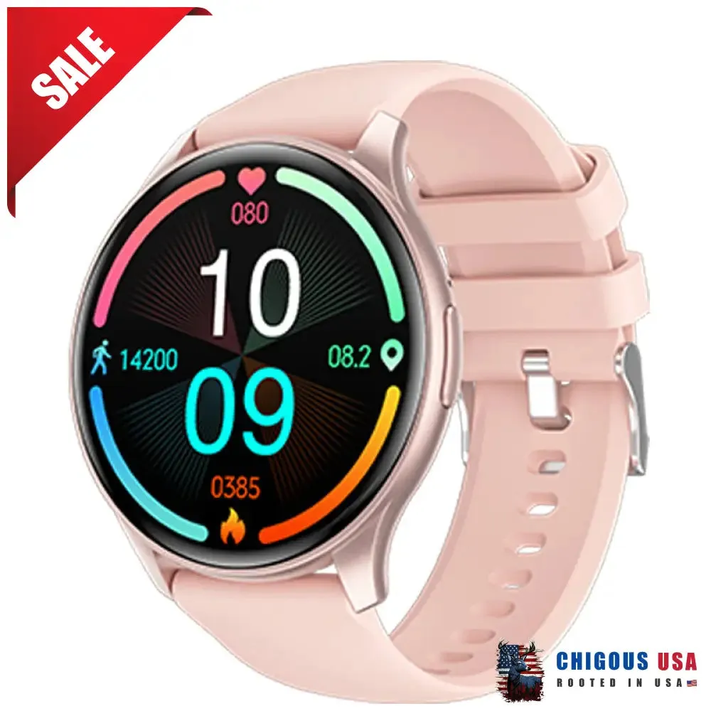 Bearscome BCF57 Blood Sugar Blood Pressure Heart Rate Blood oxygen Sleep Monitoring Waterproof Smartwatch