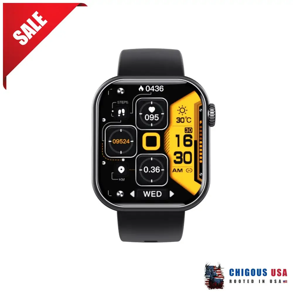 Bearscome BCF57 Blood Sugar Blood Pressure Heart Rate Blood oxygen Sleep Monitoring Waterproof Smartwatch