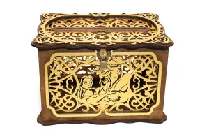 Beauty Beast Wedding Card Box, Tale As Old As Time handmade