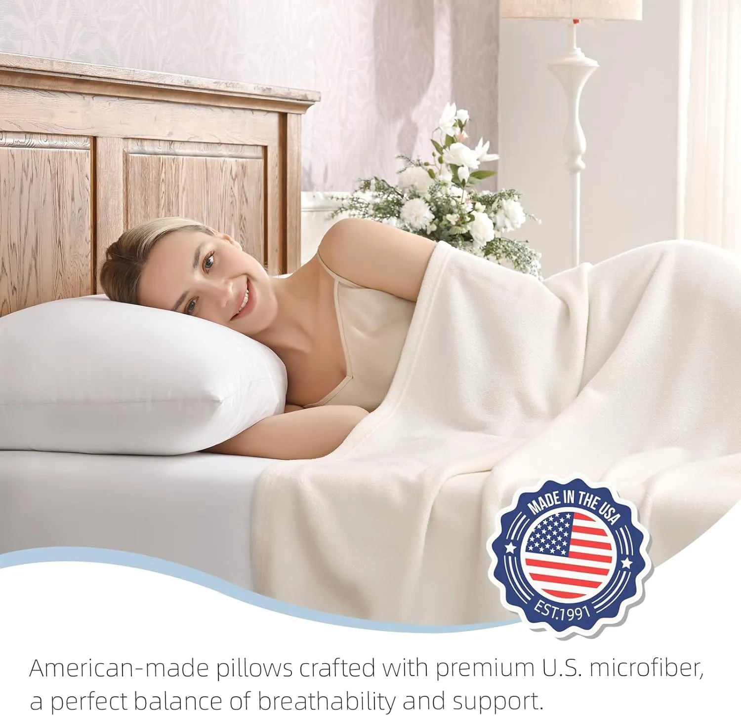 Bed Pillows for Sleeping King Size, King Pillows Set of 2, Luxury Cooling Hotel