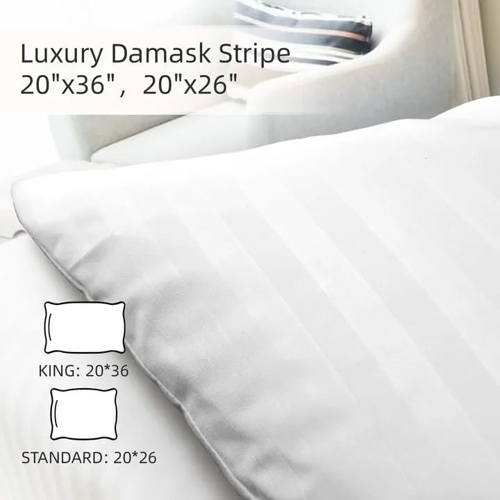 Bed Pillows for Sleeping King Size, King Pillows Set of 2, Luxury Cooling Hotel