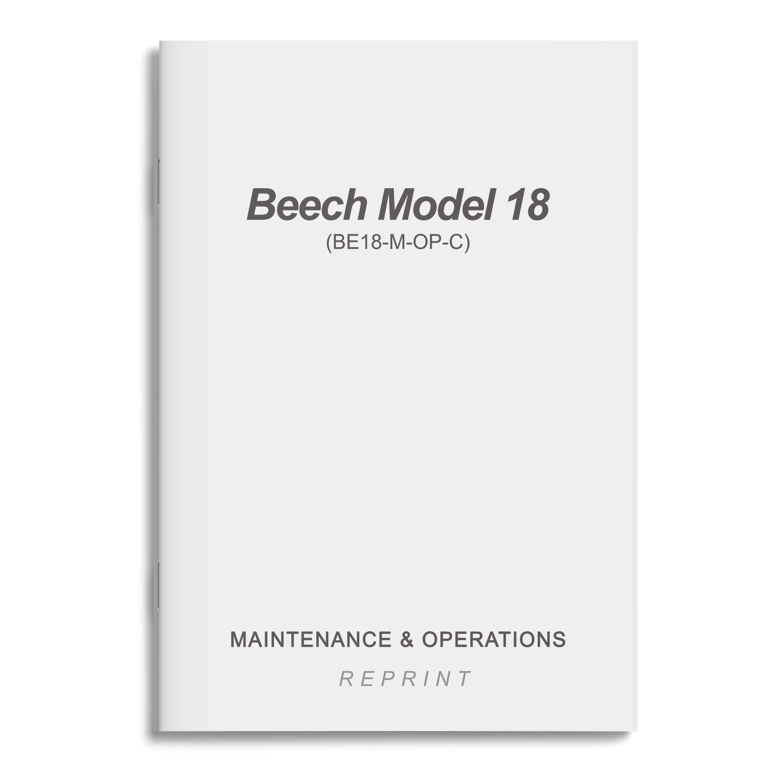 Beech Duchess 76 Maintenance Manual (105-590000-7)