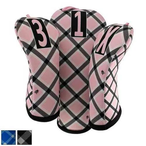 BeeJos Cotton Headcovers Fairway #7 Bow Tie