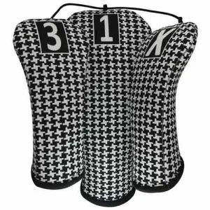 BeeJos Daisy Headcovers Blade Putter Classic Houndstooth