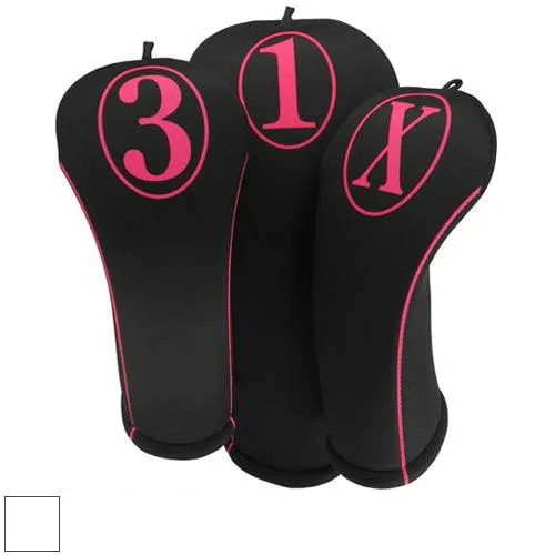 BeeJos Simple Collection Headcovers Hybrid #5H Red