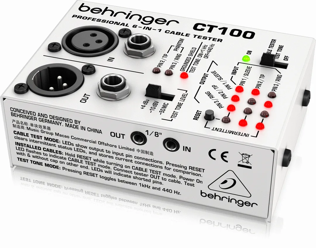 Behringer CT100 Cable Tester