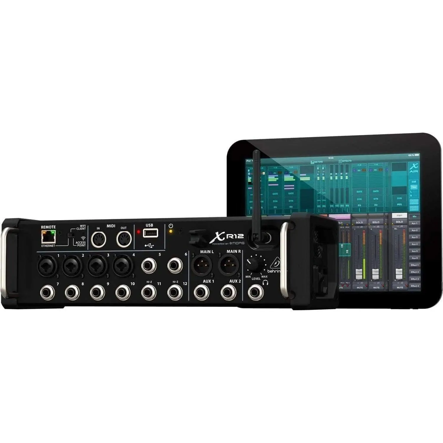 Behringer XR12 12-Input Digital Mixer for iPad/Android Tablets