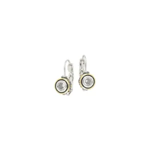 Beijos Collection - CZ Bezel Set Earrings