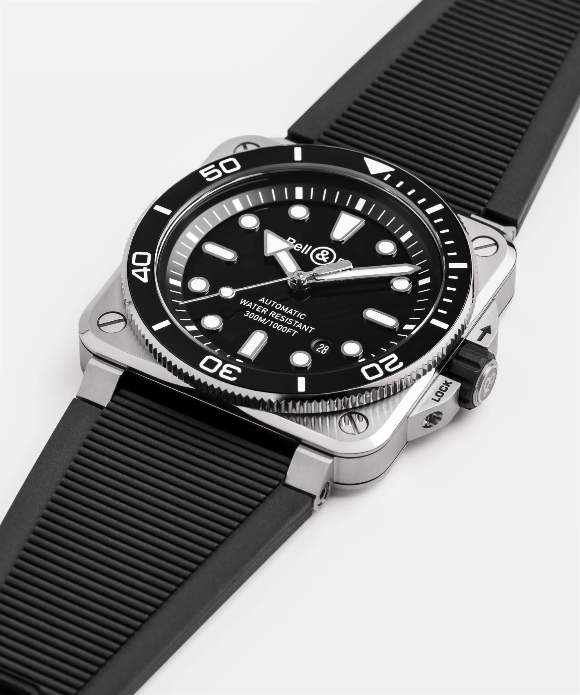 Bell & Ross BR03 Diver 42mm BR03A-D-BL-ST/SRB