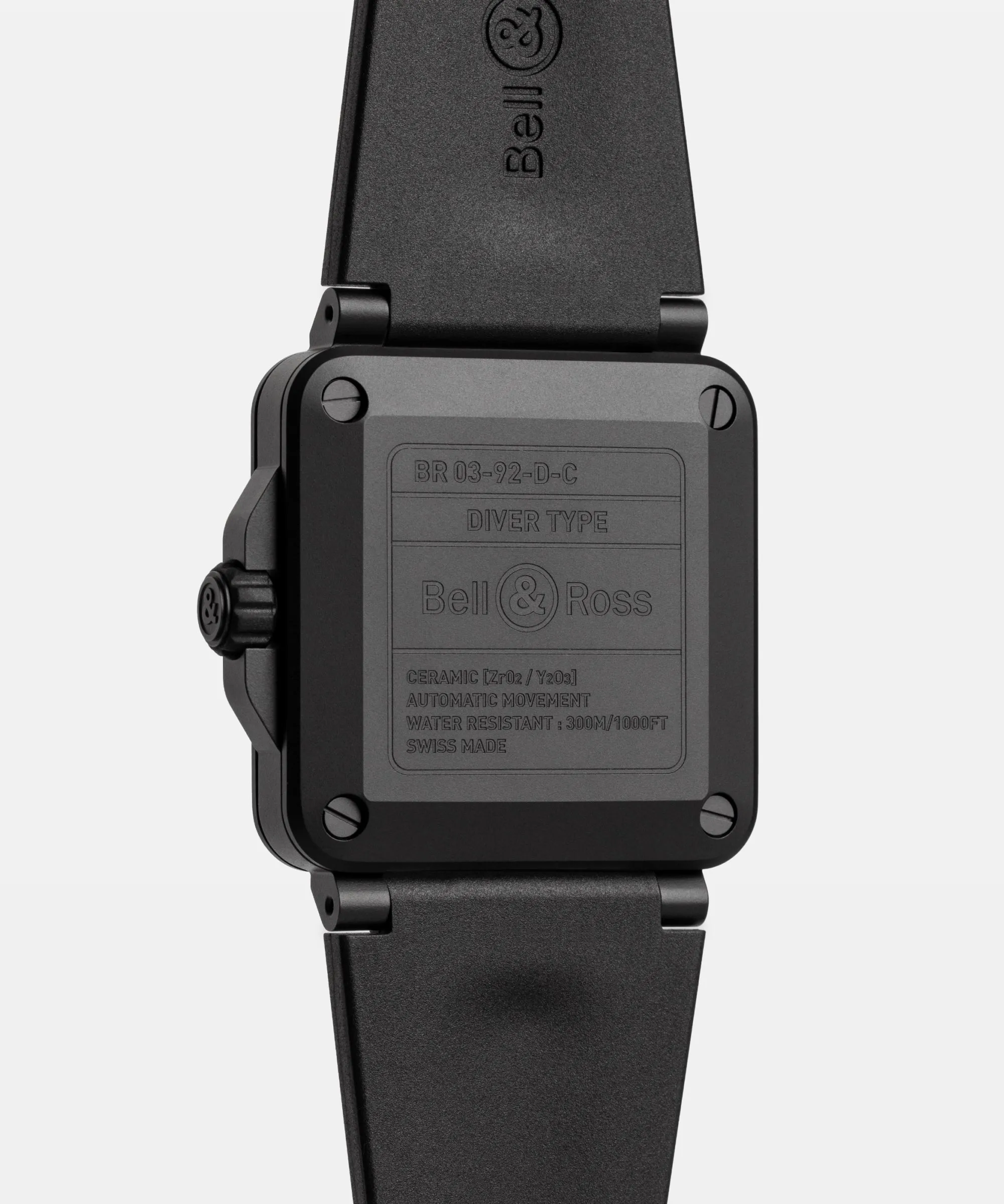 Bell & Ross BR03 Diver 42mm Ceramic BR03A-D-BL-CE/SRB