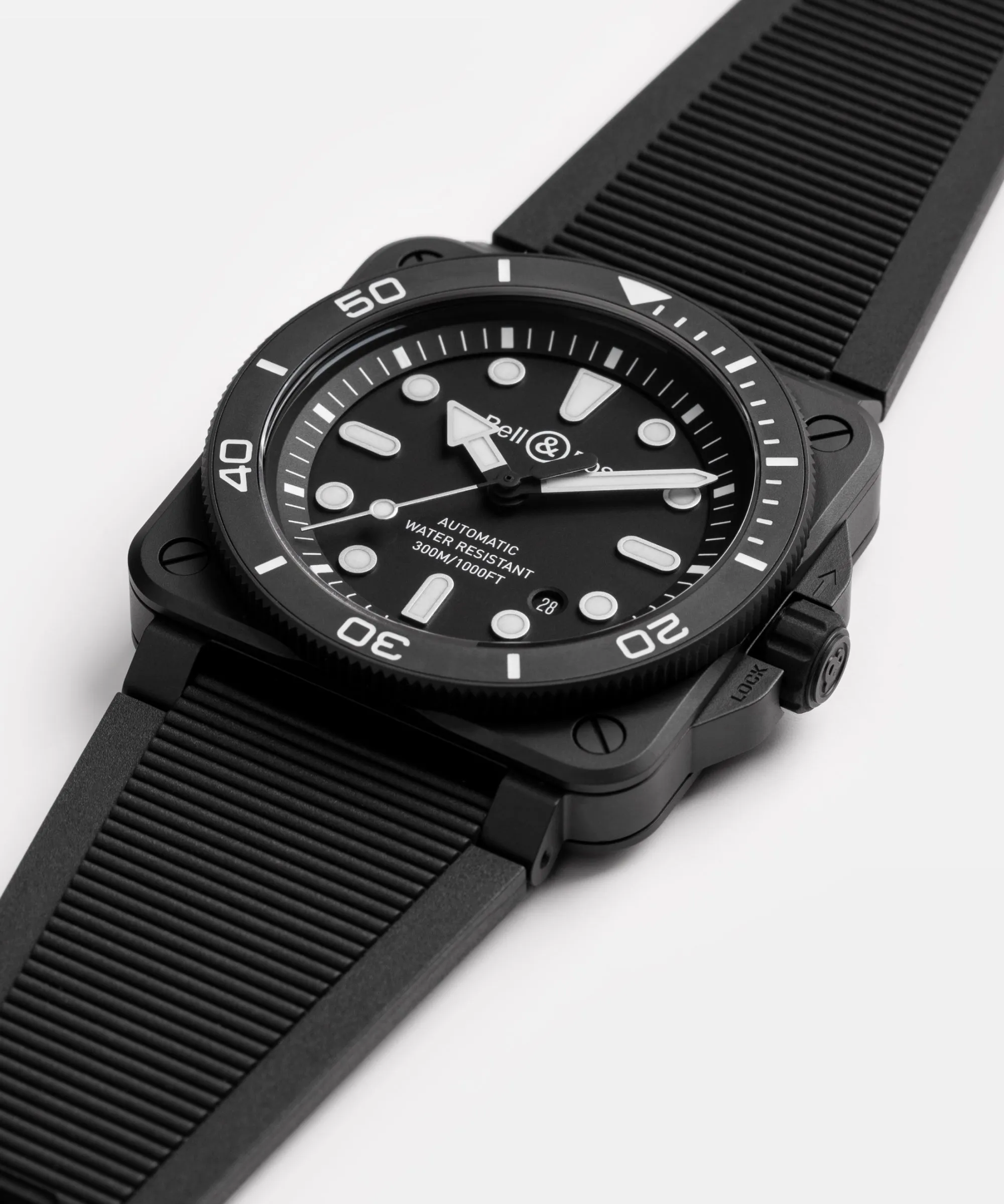 Bell & Ross BR03 Diver 42mm Ceramic BR03A-D-BL-CE/SRB