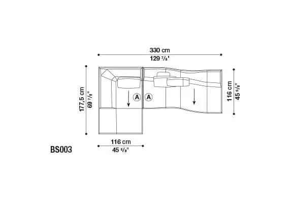 Bend - Sofa