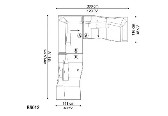 Bend - Sofa
