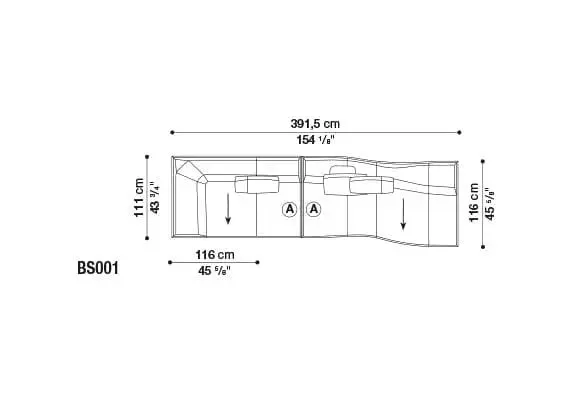 Bend - Sofa