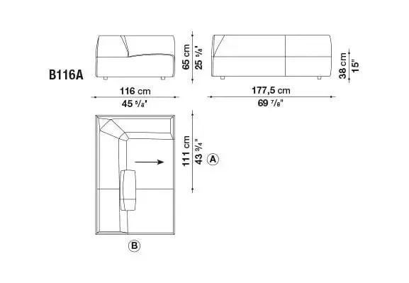 Bend - Sofa