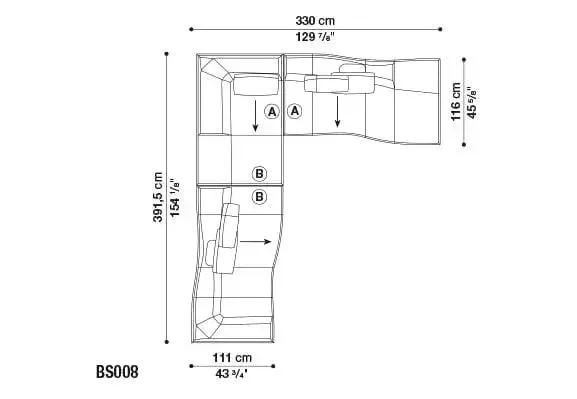 Bend - Sofa