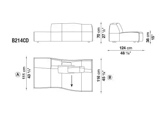 Bend - Sofa