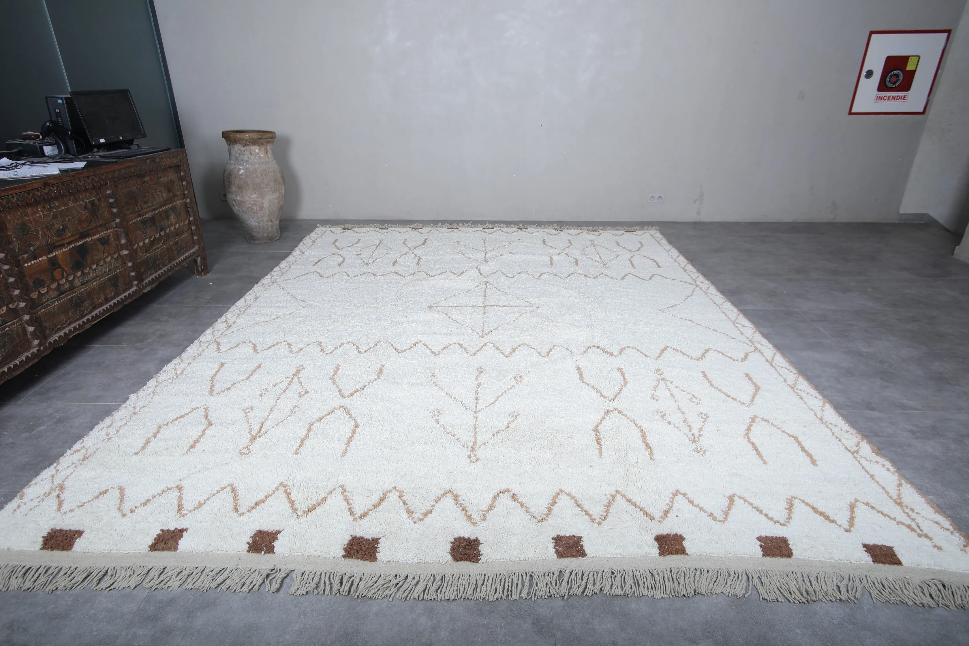 Beni ourain rug - Custom Berber rug - Moroccan berber rug