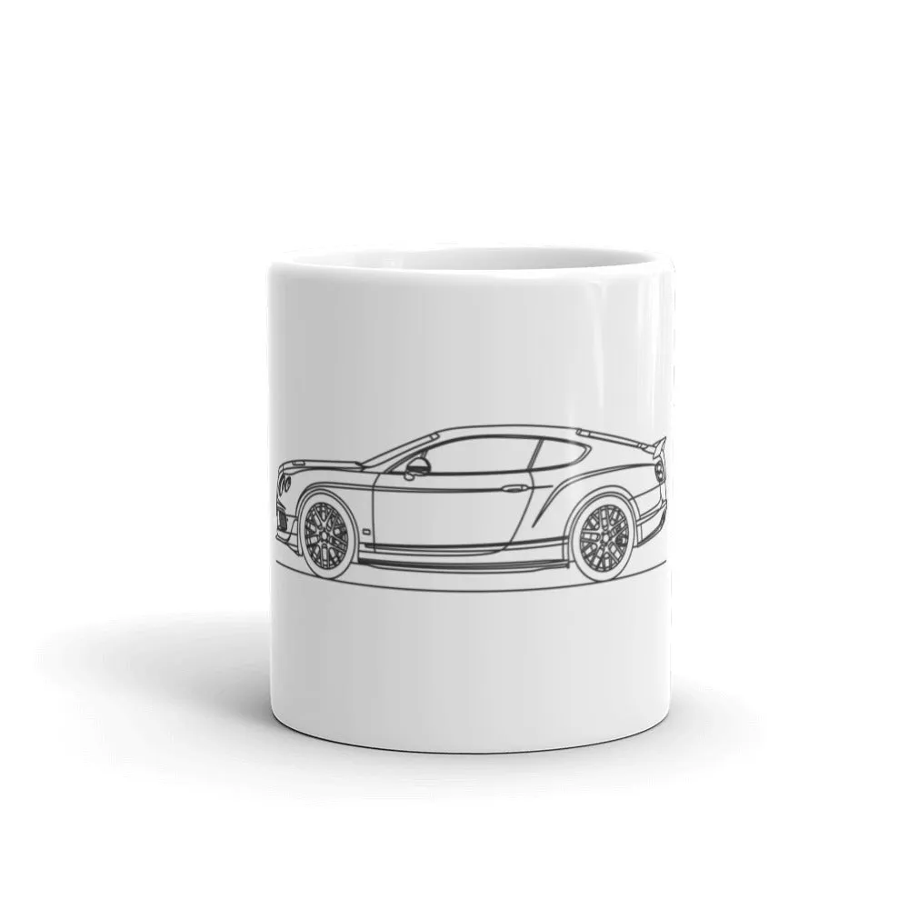 Bentley Continental GT3-R Outline Mug