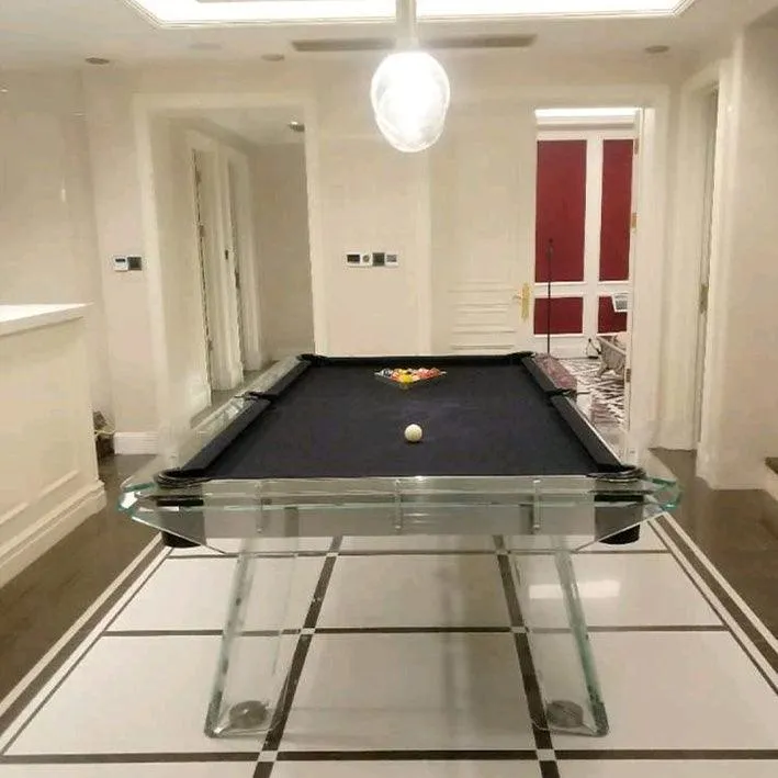 Berlin Glass Pool Table