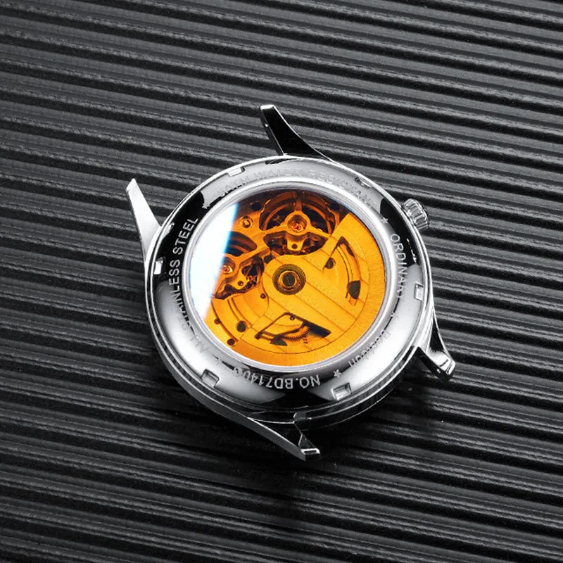 Bestdon Automatic Tourbillon style double open heart watch Model : BD7140G
