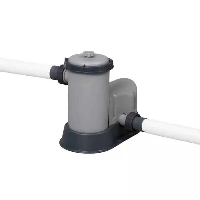 Bestway 18' X 9' X 48"/5.49M X 2.74M X 1.22M Oval Pool Set (Contents:One Pool, Filter Pump(220-240V), Ladder, Cover, ChemConnect Dispenser, Compatible with Cartridge 58012(III)220-240V)