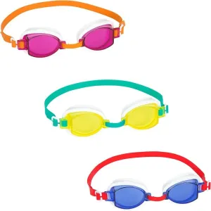 Bestway Aqua Burst Essential Goggles (Contents:one pair of goggles, 3 assorted colors)