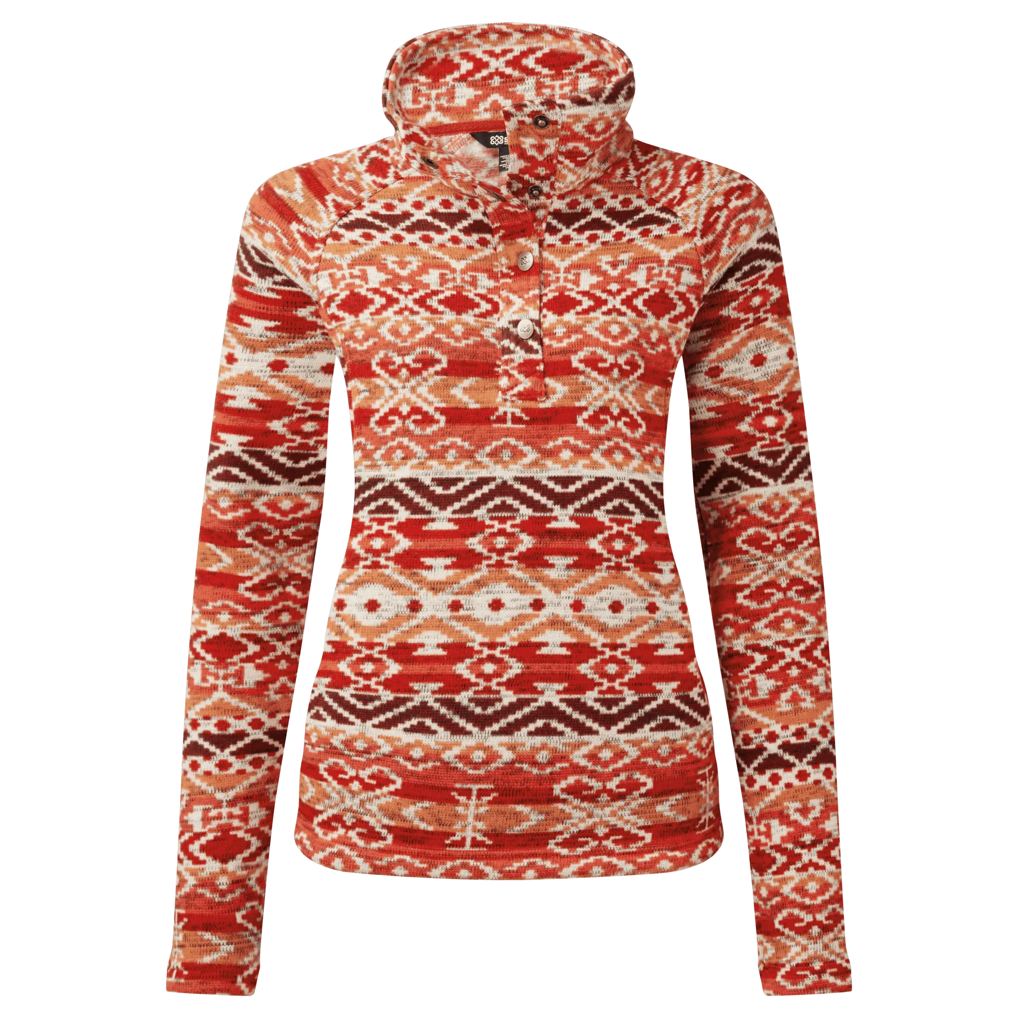 Bhutan Pullover - Cranberry