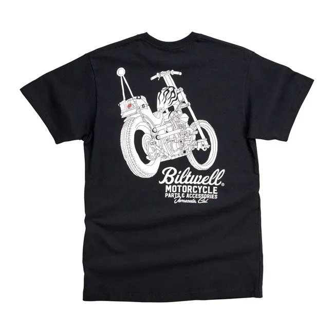 BILTWELL CHOPPER POCKET T-SHIRT