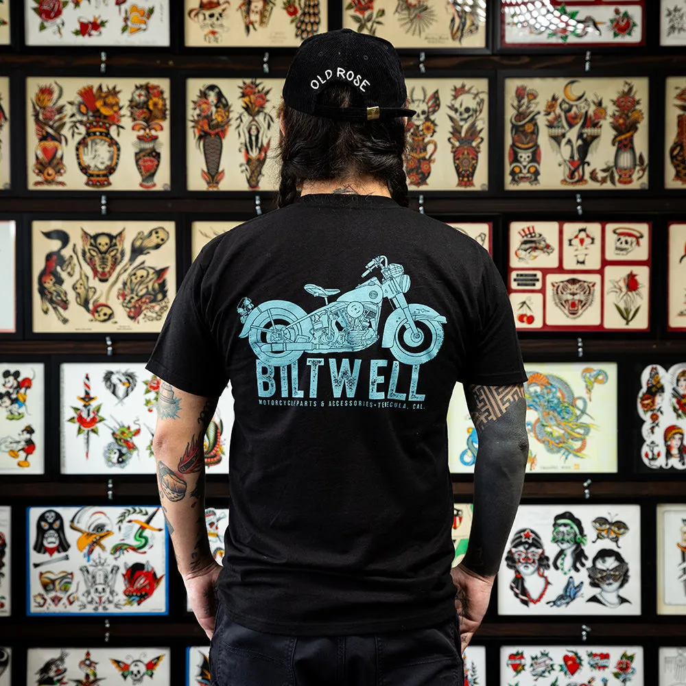BILTWELL POCKET T-SHIRT [OLD JUNK BLACK]
