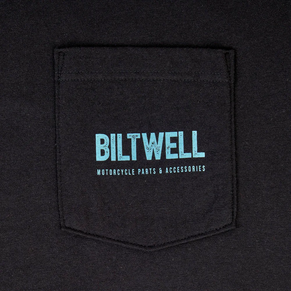 BILTWELL POCKET T-SHIRT [OLD JUNK BLACK]