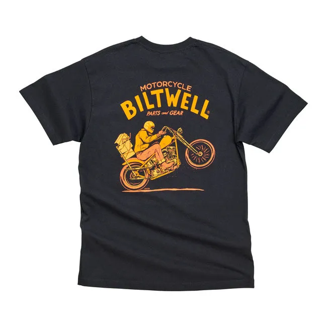 BILTWELL WHEELIE POCKET T-SHIRT
