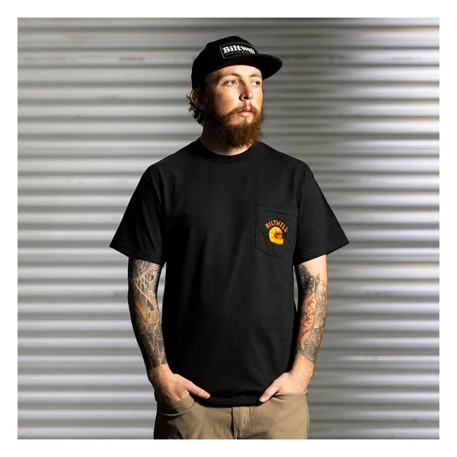 BILTWELL WHEELIE POCKET T-SHIRT