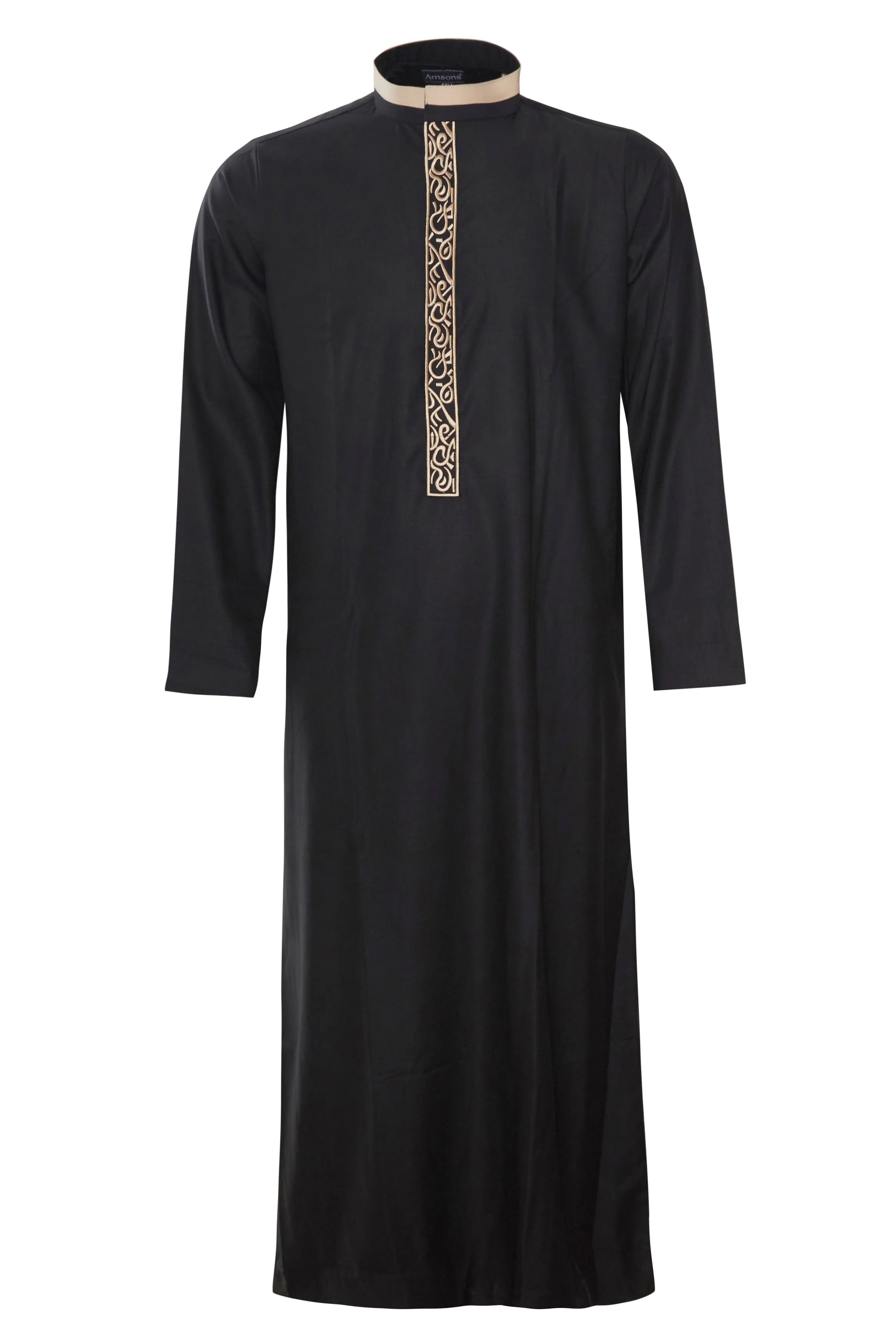 Black & Gold - Embroidery Thobe