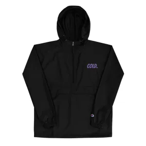 Black & Purple Windbreaker