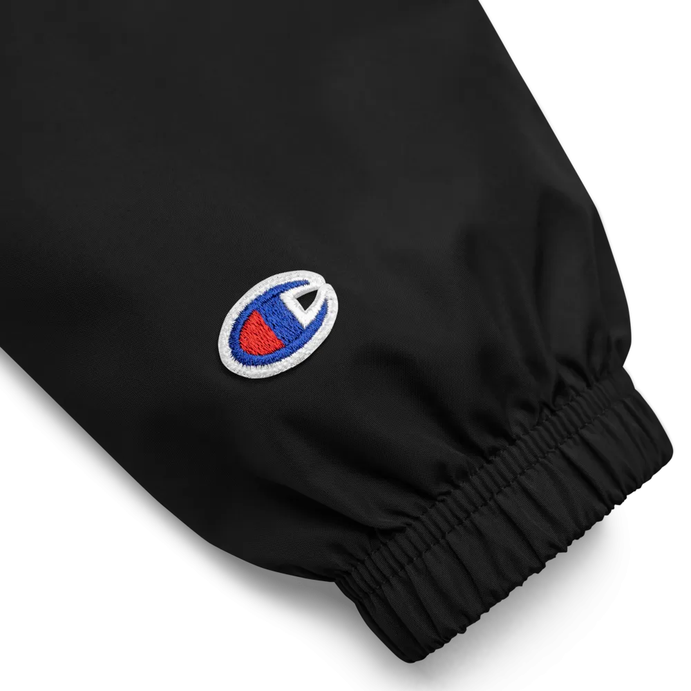 Black & Purple Windbreaker
