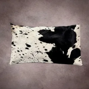Black and White Cowhide Pillow Cover---PL046