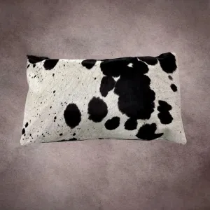 Black and White Cowhide Pillow Cover---PL048