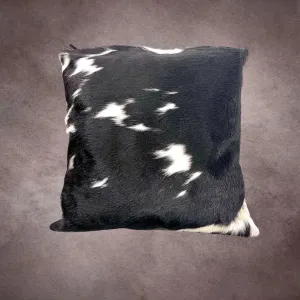 Black and White Cowhide Pillow Cover---PL088
