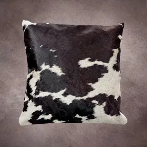 Black and White  Cowhide Pillow Cover---PL094